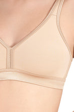 Load image into Gallery viewer, Amante True Comfort V-Neck Non-Padded Non-Wired Bra - Nude 76401
