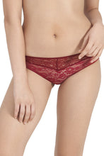 Load image into Gallery viewer, Amante Eternal Bliss Beautiful Dreamer Lace Bikini Panty - Henna 27701

