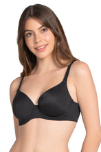 Load image into Gallery viewer, Amante Smooth Moves Padded Wired T-Shirt Bra - Black 81601
