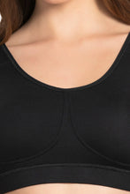Load image into Gallery viewer, Amante All Day at Home Bra - Black 78901

