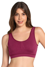 Load image into Gallery viewer, Amante All Day at Home Bra - Beet Red 78901
