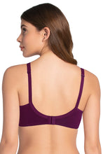 Load image into Gallery viewer, Amante Cool Contour Non-padded Non-wired Support Bra - Plum Caspia 10421
