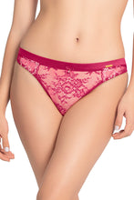 Load image into Gallery viewer, Amante Eternal Bliss Lace Thong - Granita 81702
