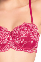 Load image into Gallery viewer, Amante Eternal Bliss Padded Wired Lace Bra - Granita 81701
