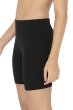 Load image into Gallery viewer, Amante Smooth Mid-thigh Cotton Shortie Liner - Black 76901
