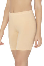 Load image into Gallery viewer, Amante Smooth Mid-thigh Cotton Shortie Liner - Nude 76901
