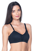 Load image into Gallery viewer, Amante Minimiser Non-Padded Non-Wired Bra - Black 10426
