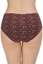Load image into Gallery viewer, Amante Printed Mid Rise Hipster (Pack of 3) 43105
