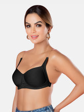 Load image into Gallery viewer, Sonari Women’s Multiway Backless Padded Wirefree Medium Coverage Cotton Rich T-Shirt Bra – BACKEYE
