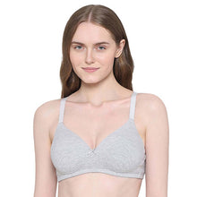 Load image into Gallery viewer, Wacoal BASICS Essentials2.0 Padded Non-wired 3/4th Cup Everyday Wear T-shirt Bra - Grey BI03M02
