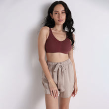 Load image into Gallery viewer, Wacoal BASICS Essentials Live In Non-padded Non-wired Full Cup Everyday Wear Cotton Blend T-shirt Bra-Dark Brown BI03M05

