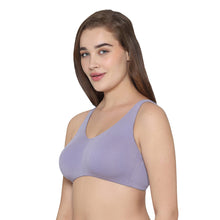 Load image into Gallery viewer, Wacoal BASICS Essentials Live In Non-padded Non-wired Full Cup Everyday Wear Cotton Blend T-shirt Bra-Lavender BI03M05
