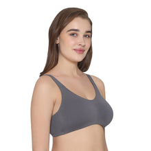 Load image into Gallery viewer, Wacoal BASICS Essentials Live In Non-padded Non-wired Full Cup Everyday Wear Cotton Blend T-shirt Bra-Grey BI03M05
