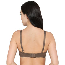 Load image into Gallery viewer, Wacoal BASICS Essentials2.0 Padded Non-wired 3/4th Cup Everyday Wear T-shirt Bra - Brown BI03M02
