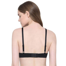 Load image into Gallery viewer, Wacoal BASICS Lite Push Up Padded Wired Half Cup Everyday Wear Push-up Bra - Black BI03N04

