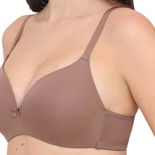 Load image into Gallery viewer, Wacoal BASICS Zoe Padded Non-wired 3/4th Cup Everyday Wear Comfort Fit T-shirt Bra - Brown BI03P02
