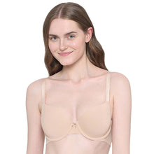 Load image into Gallery viewer, Wacoal BASICS Zoe Padded Wired 3/4th Cup Everyday Wear Comfort Fit T-shirt Bra - Beige BI03P01
