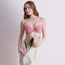 Load image into Gallery viewer, Wacoal BASICS Zoe Padded Wired 3/4th Cup Everyday Wear Comfort Fit T-shirt Bra - Pink BI03P01
