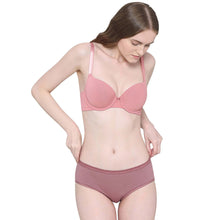 Load image into Gallery viewer, Wacoal BASICS Zoe Padded Wired 3/4th Cup Everyday Wear Comfort Fit T-shirt Bra - Pink BI03P01
