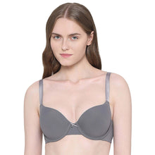 Load image into Gallery viewer, Wacoal BASICS Zoe Padded Wired 3/4th Cup Everyday Wear Comfort Fit T-shirt Bra - Grey BI03P01
