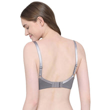 Load image into Gallery viewer, Wacoal BASICS Zoe Padded Wired 3/4th Cup Everyday Wear Comfort Fit T-shirt Bra - Grey BI03P01
