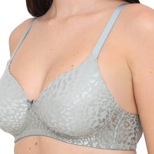 Load image into Gallery viewer, Wacoal BASICS Bliss Padded Non-wired 3/4th Cup Everyday Wear Lace T-shirt Bra - Green BI03Q01
