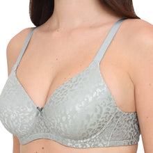 Load image into Gallery viewer, Wacoal BASICS Bliss Padded Wired 3/4th Cup Everyday Wear Lace T-shirt Bra - Green BI03Q02
