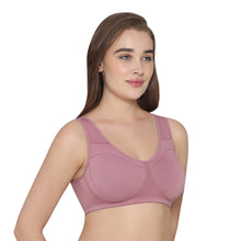 Load image into Gallery viewer, Wacoal Women’s BASICS All Ease Non-padded Non-wired Full Cup Everyday Wear Slip on Sleeping Bra-Pink BI03R01
