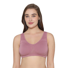Load image into Gallery viewer, Wacoal Women’s BASICS All Ease Non-padded Non-wired Full Cup Everyday Wear Slip on Sleeping Bra-Pink BI03R01
