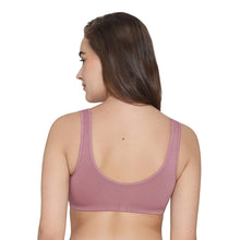 Load image into Gallery viewer, Wacoal Women’s BASICS All Ease Non-padded Non-wired Full Cup Everyday Wear Slip on Sleeping Bra-Pink BI03R01
