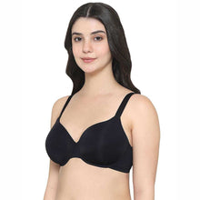 Load image into Gallery viewer, Wacoal Everyday Elegance Padded Wired Full Cup Everyday Wear Smooth Finish T-Shirt Bra - Black BI05A01
