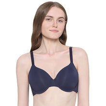 Load image into Gallery viewer, Wacoal Everyday Elegance Padded Wired Full Cup Everyday Wear Smooth Finish T-Shirt Bra - Dark Blue BI05A01
