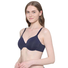 Load image into Gallery viewer, Wacoal Everyday Elegance Padded Wired Full Cup Everyday Wear Smooth Finish T-Shirt Bra - Dark Blue BI05A01
