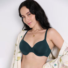 Load image into Gallery viewer, Wacoal Everyday Elegance Padded Wired Full Cup Everyday Wear Smooth Finish T-Shirt Bra-Dark Green BI05A01
