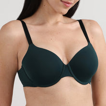 Load image into Gallery viewer, Wacoal Everyday Elegance Padded Wired Full Cup Everyday Wear Smooth Finish T-Shirt Bra-Dark Green BI05A01
