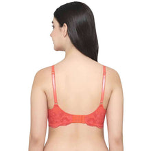 Load image into Gallery viewer, Wacoal Balcony &amp; Beyond Padded Wired Half Cup Everyday Wear Smooth Finish Fashion Bra - Orange BI05B02
