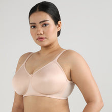 Load image into Gallery viewer, Wacoal Pixie 2.0 Non Padded Non-Wired Full Cup Everyday Wear Plus Size Full Support Minimizer Bra - Beige BI05C03
