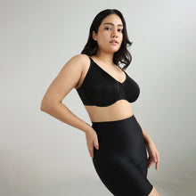 Load image into Gallery viewer, Wacoal Pixie 2.0 Non Padded Wired Full Cup Everyday Wear Plus Size Full Support Minimizer Bra - Black BI05D04
