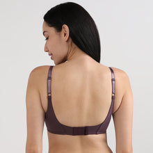 Load image into Gallery viewer, Wacoal Women’s Dreamy Curve Padded Non-wired 3/4th Cup Everyday Wear Push-up Bra-Wine BI05G01

