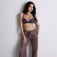 Load image into Gallery viewer, Wacoal Women’s Dreamy Curve Padded Non-wired 3/4th Cup Everyday Wear Push-up Bra-Wine BI05G01
