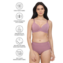 Load image into Gallery viewer, Wacoal Cool Comfort Padded Wired Full Cup Everyday Wear T-shirt Bra -Pink BI05H01
