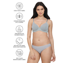 Load image into Gallery viewer, Wacoal Cool Comfort Padded Wired Full Cup Everyday Wear T-shirt Bra -Grey BI05H01
