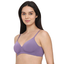 Load image into Gallery viewer, Wacoal Cool Comfort  Padded Non-wired 3/4th Cup Everyday Wear T-shirt Bra -Purple BI05H02
