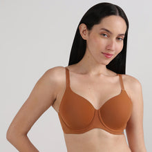 Load image into Gallery viewer, Wacoal Cool Comfort Padded Wired Full Cup Everyday Wear T-shirt Bra-Brown BI05H01
