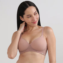 Load image into Gallery viewer, Wacoal Cool Comfort Padded Non-wired 3/4th Cup Everyday Wear T-shirt Bra-Beige BI05H02
