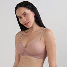 Load image into Gallery viewer, Wacoal Cool Comfort Padded Non-wired 3/4th Cup Everyday Wear T-shirt Bra-Beige BI05H02
