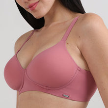 Load image into Gallery viewer, Wacoal Cool Comfort Padded Non-wired 3/4th Cup Everyday Wear T-shirt Bra-Pink BI05H02
