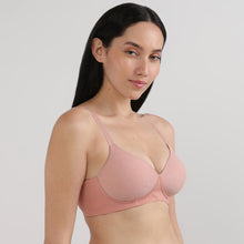 Load image into Gallery viewer, Wacoal Cool Comfort Padded Non-wired 3/4th Cup Everyday Wear T-shirt Bra-Light Pink BI05H03
