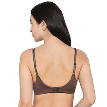 Load image into Gallery viewer, Wacoal Women’s Stellar Padded Wired 3/4th Cup Shimmer Straps  Party Wear T-shirt Bra-Brown BI05I02

