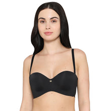 Load image into Gallery viewer, Wacoal Women’s Lift Up Padded Non-wired Half Cup Everyday Wear Push-up Strapless Bra-Black BI05J01
